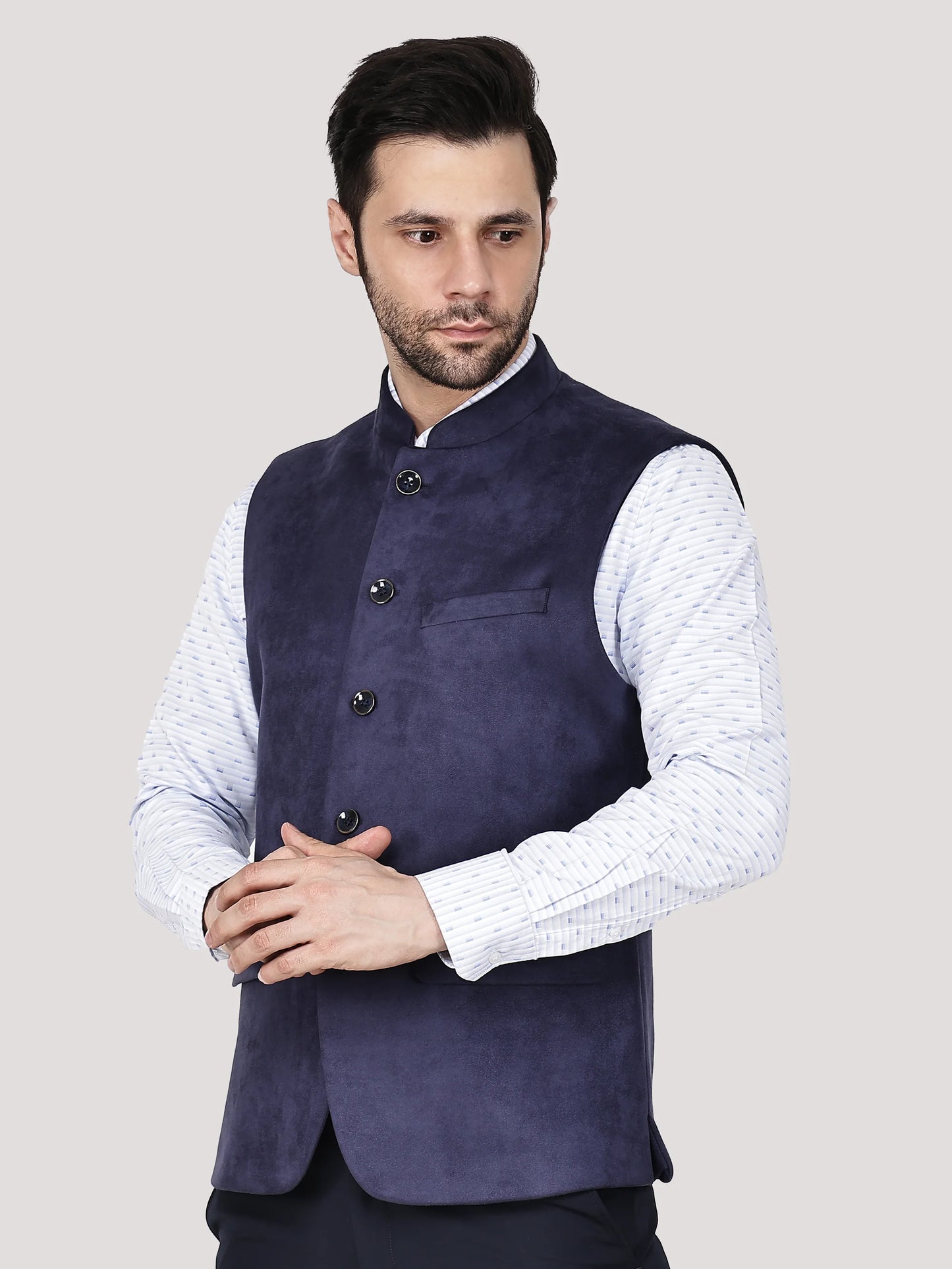Jaquard Nehru Jacket