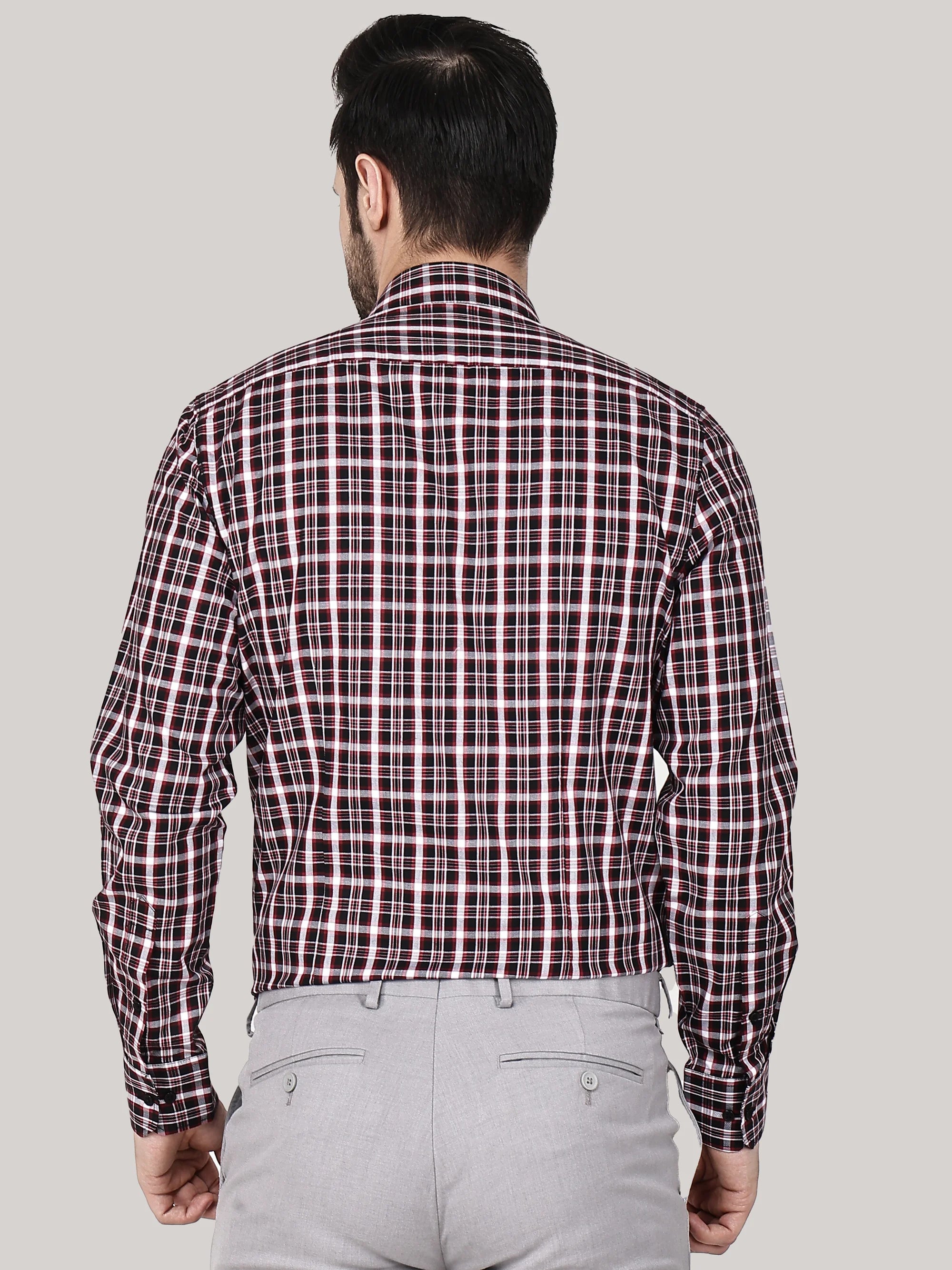 Elegant Check Shirt