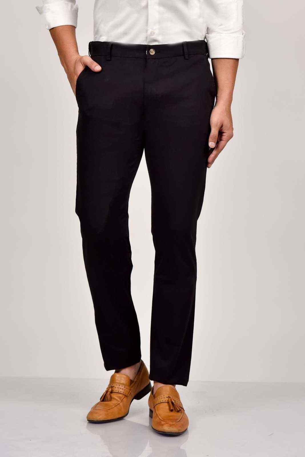 Black Cotton Trouser house-of-united