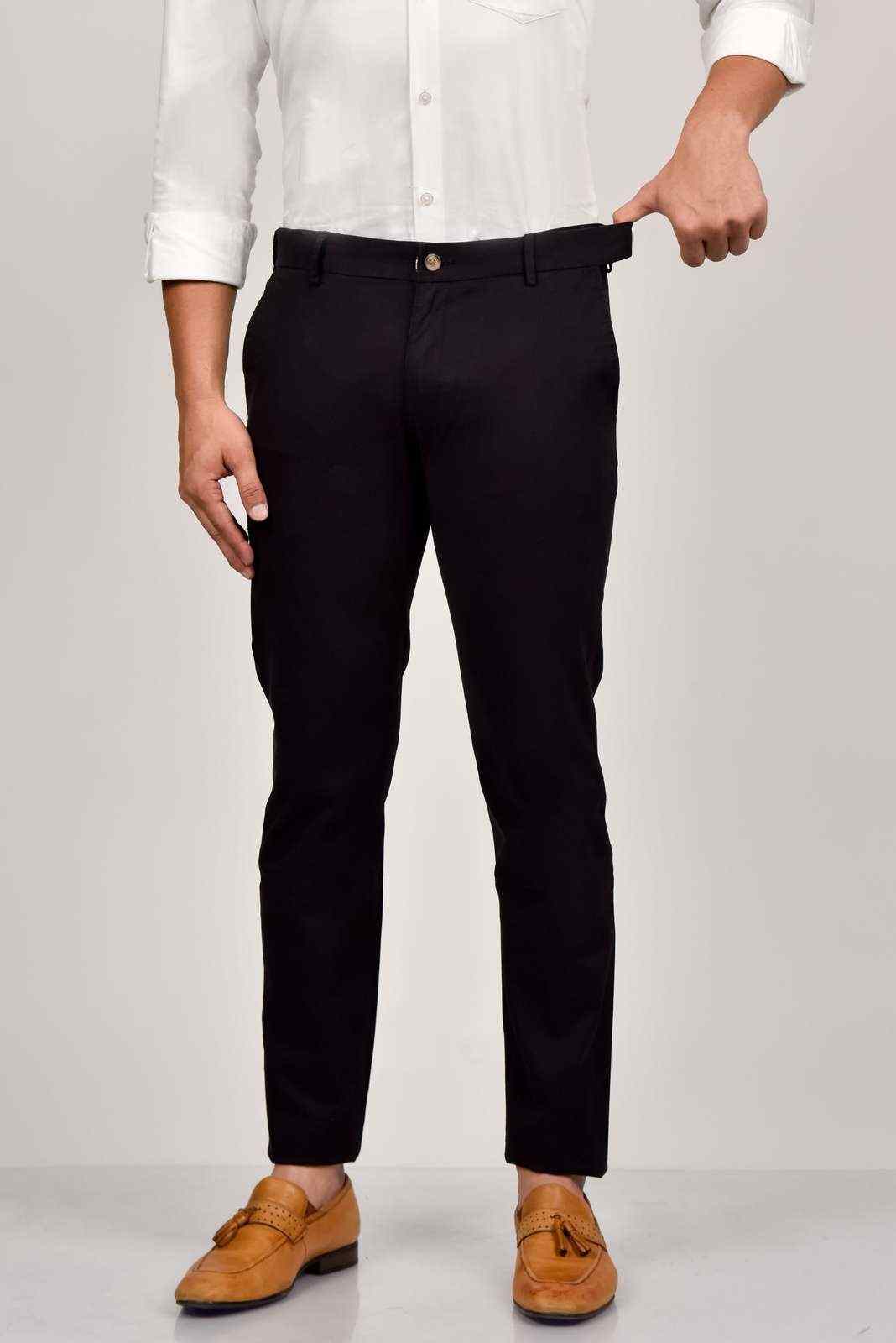 Black Cotton Trouser house-of-united
