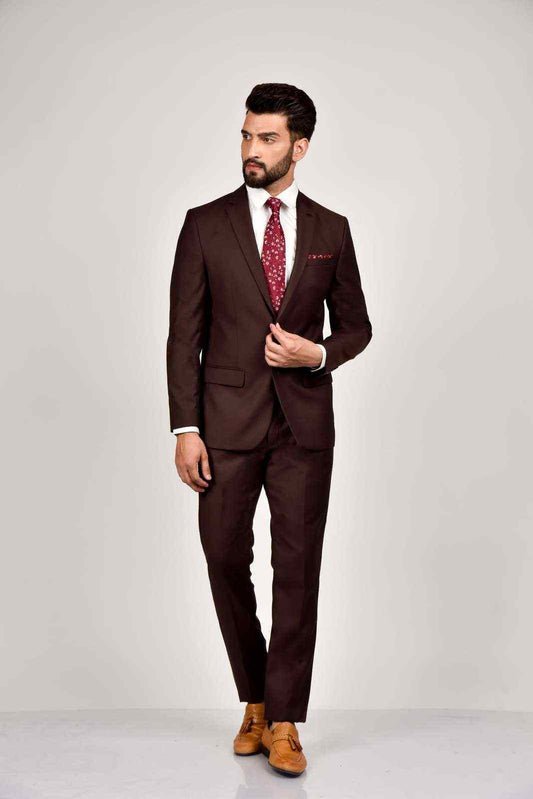 Dark Brown Office 2 Pc Suit house-of-united
