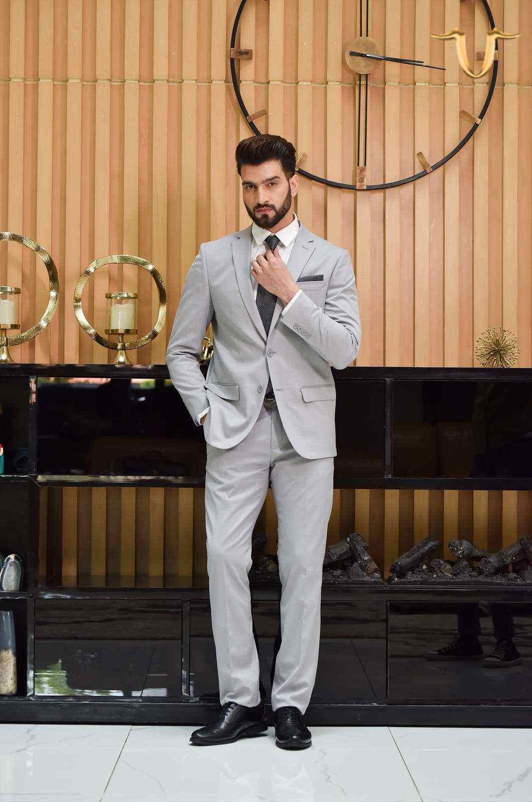 Light Grey Office 2 Pc Suit house-of-united