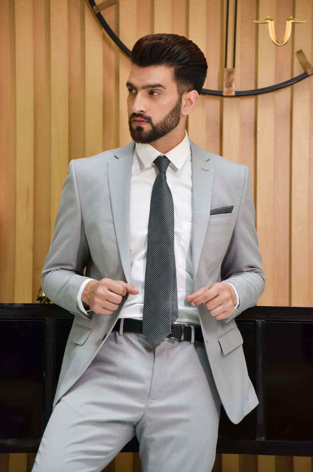 Light Grey Office 2 Pc Suit house-of-united