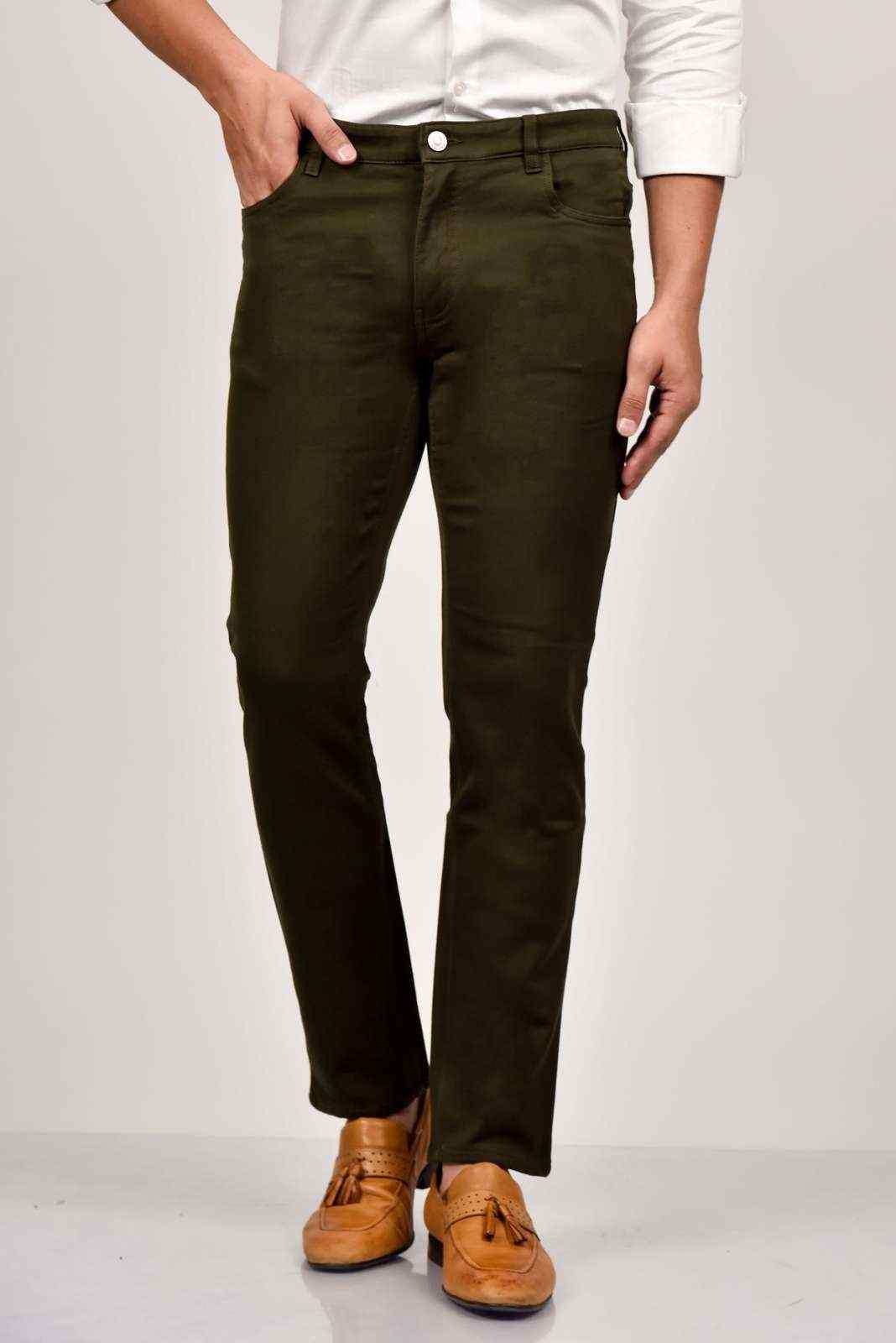 Olive Knitted Trouser house-of-united