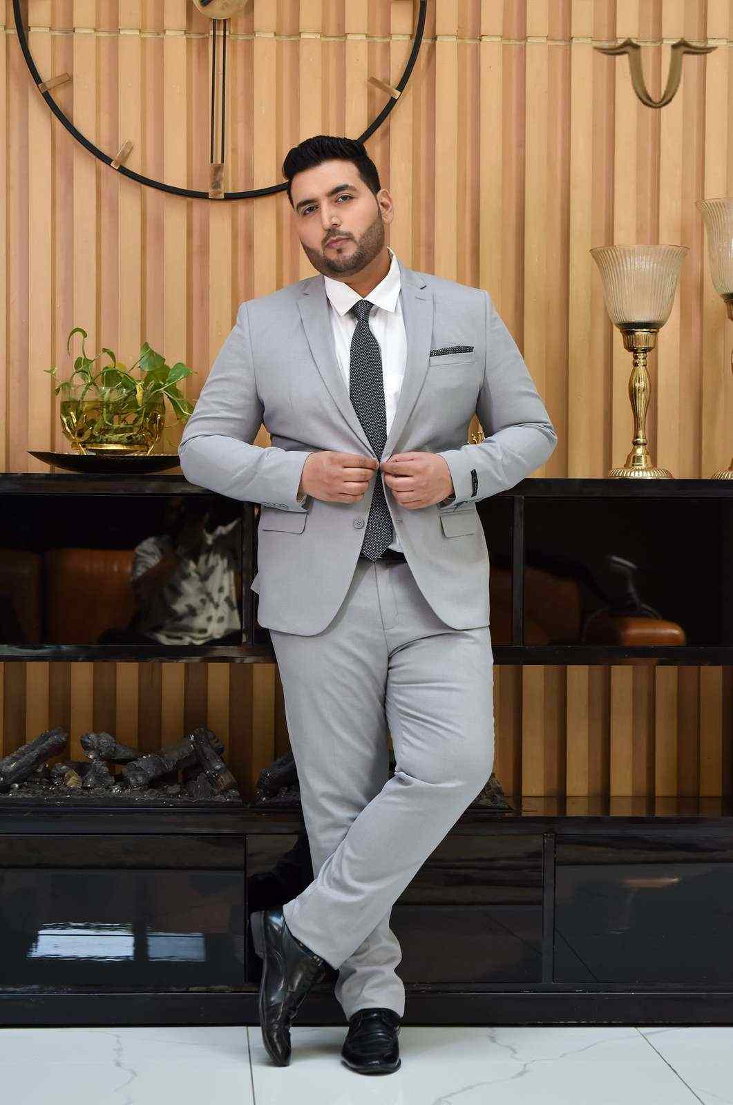 Light Grey 2 Pc Suit house-of-united