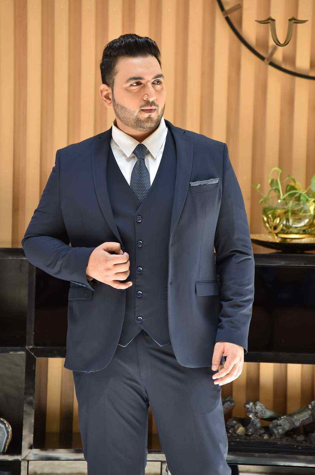 Navy 3 Pc Formal Suit house-of-united