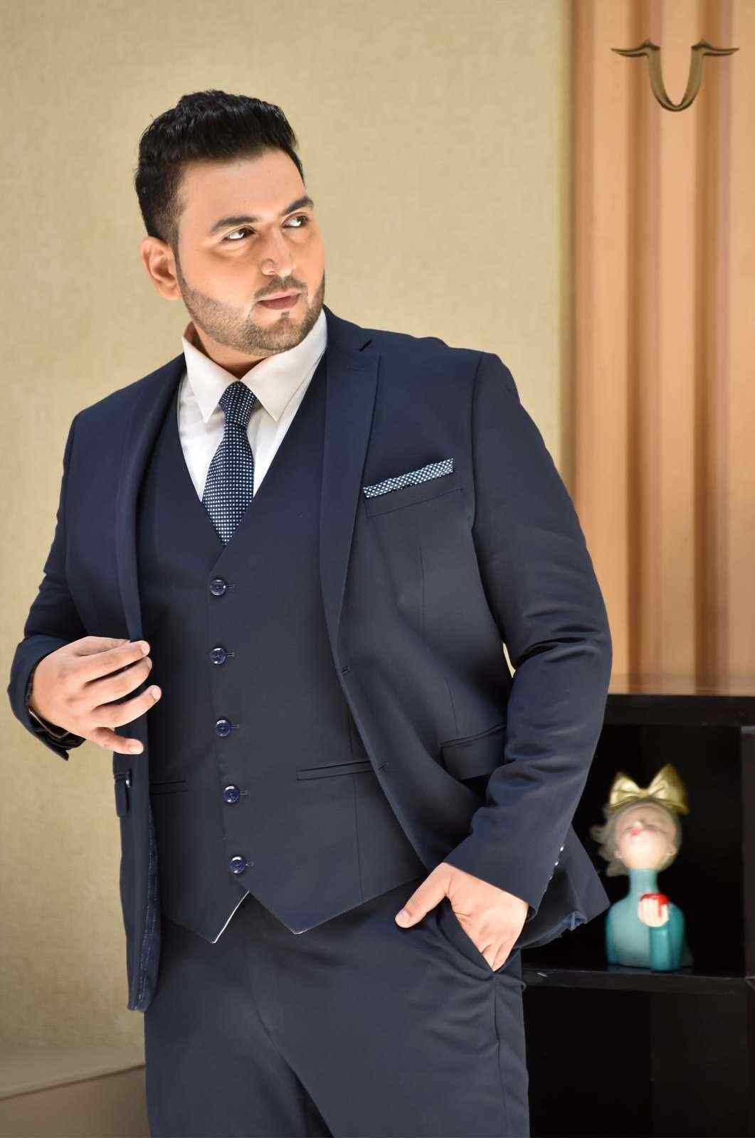 Navy 3 Pc Formal Suit house-of-united