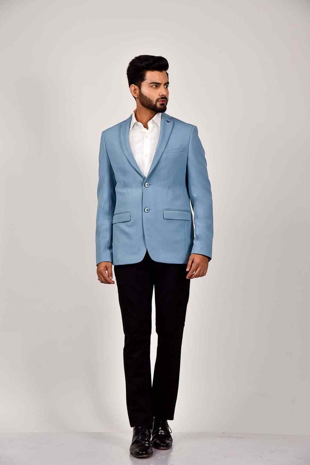 Sky Knit Blazer house-of-united