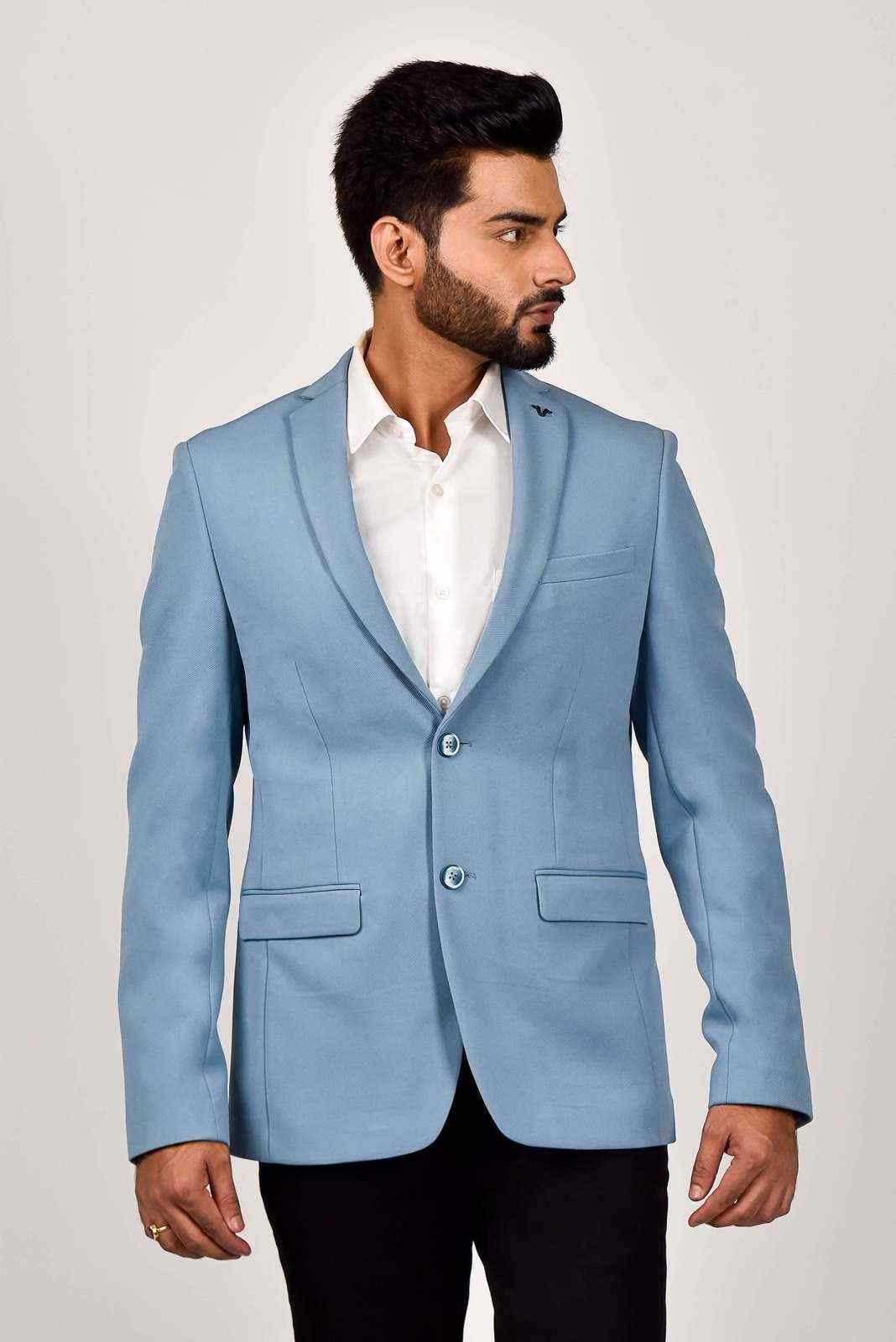 Sky Knit Blazer house-of-united